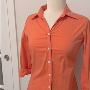 Coral J. Crew Button Down